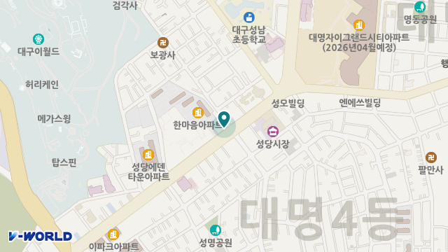 예다함3노인요양센터 위치 지도
