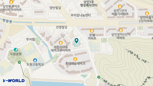 달서도원 실버홈 위치 지도