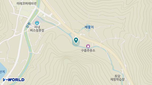 한패밀리요양원 위치 지도