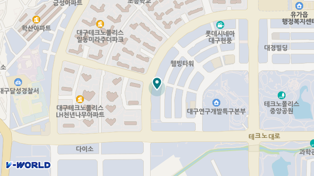 엠허브 행복요양원 위치 지도