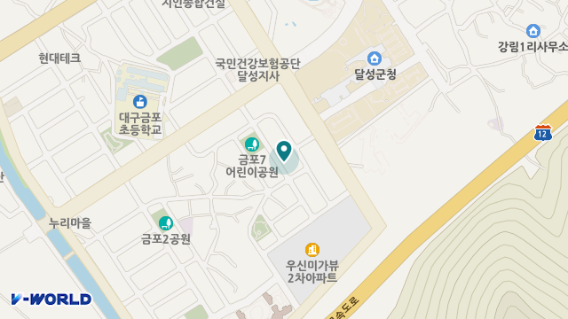 대구신요양원 위치 지도