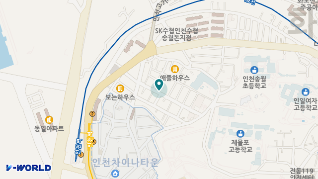 섭리노인요양공동생활가정 위치 지도