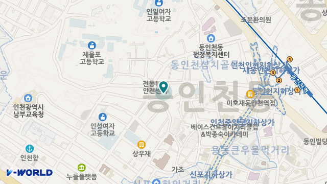 중부요양원 위치 지도