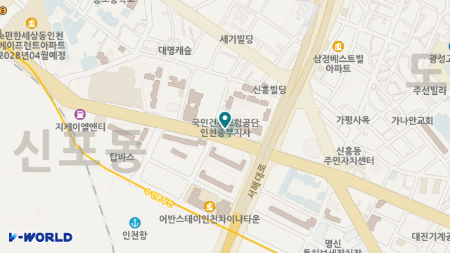 축복요양원 위치 지도