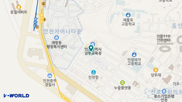 행복요양원 위치 지도