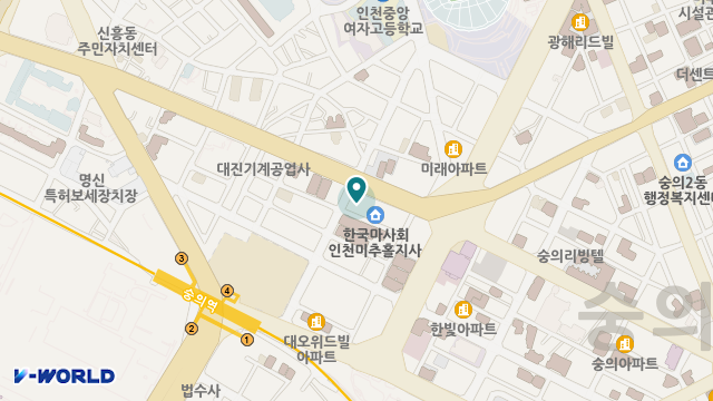 햇살노인전문요양원 위치 지도
