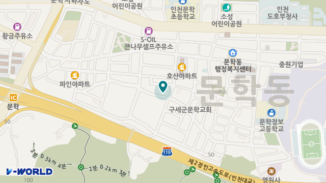 천사의집노인요양원 위치 지도