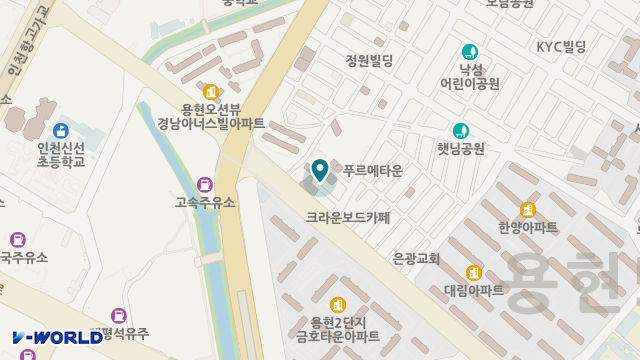 인천사랑노인요양원 위치 지도