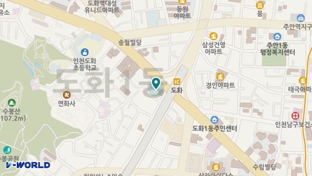 세심요양원 위치 지도