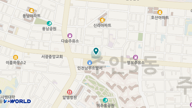생명수요양원 위치 지도