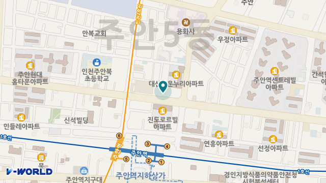 지안요양원 위치 지도