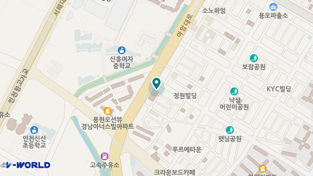 사랑품은 요양원 위치 지도