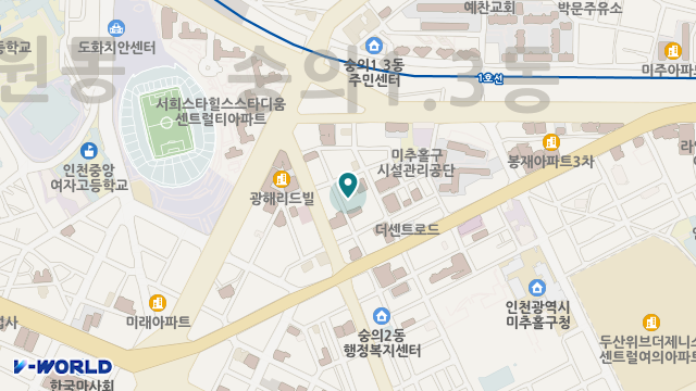 힘찬실버요양원 위치 지도