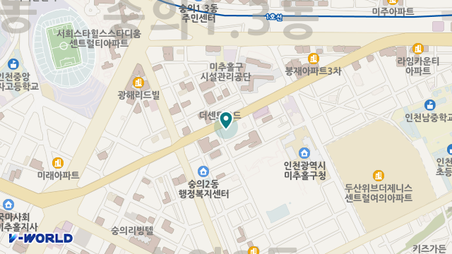 숭의요양원 위치 지도