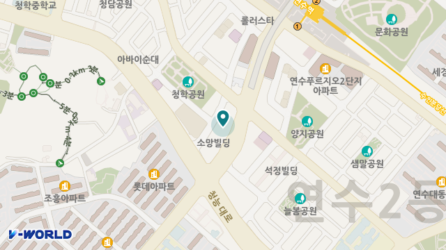 연수요양원 위치 지도