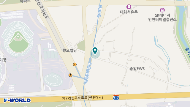 창덕궁그린케어요양원 위치 지도