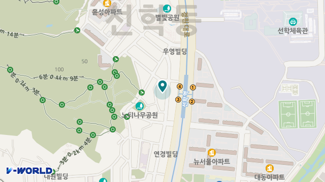 연수인하요양원 위치 지도