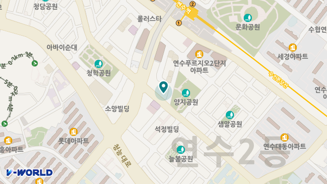 축복전문요양원 위치 지도