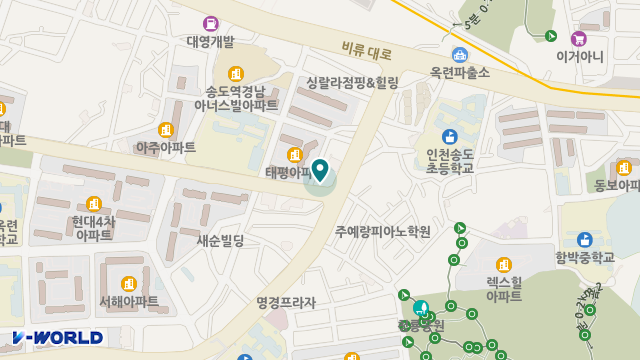 송도사랑요양원 위치 지도