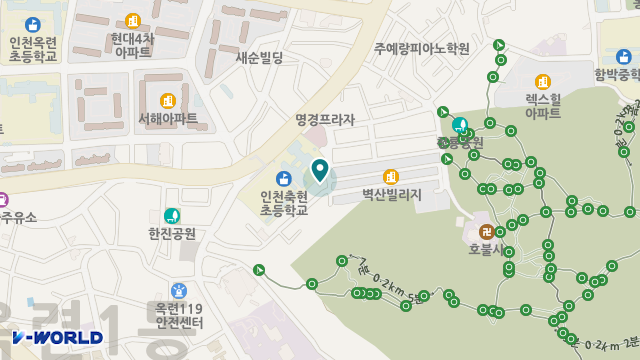 사랑숲요양원 위치 지도