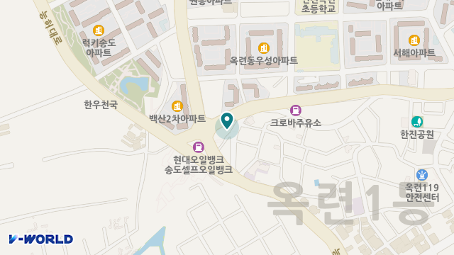 송도제일요양원 위치 지도