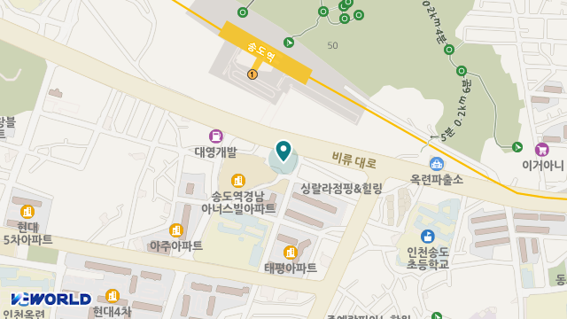 늘푸름요양원 위치 지도