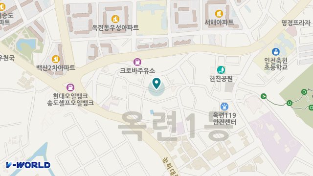 송도VIP요양원 위치 지도
