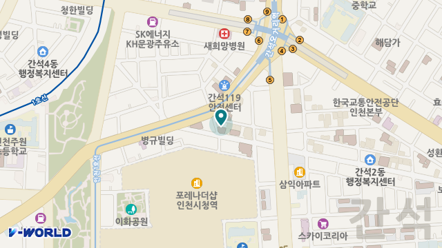 박사요양원 위치 지도