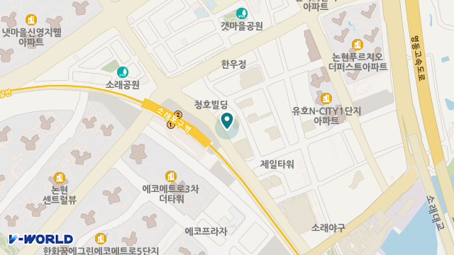 정진의료재단 영화요양원 위치 지도
