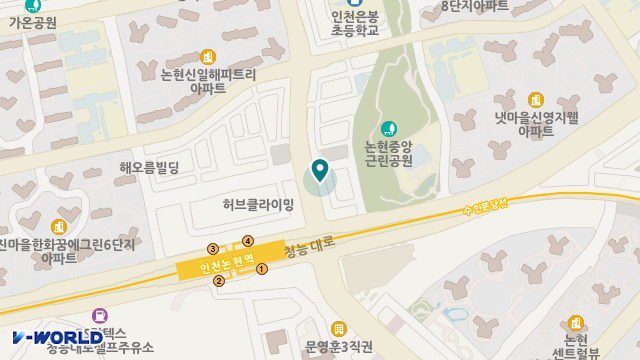 신논현요양원 위치 지도