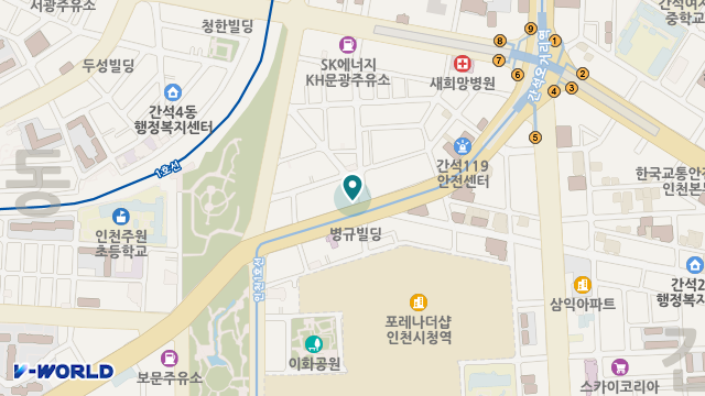 인성요양원 위치 지도
