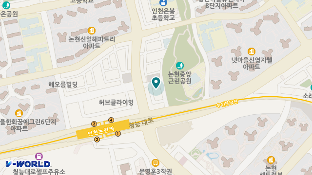 새가나안요양원 위치 지도