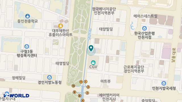 그린케어요양원 위치 지도