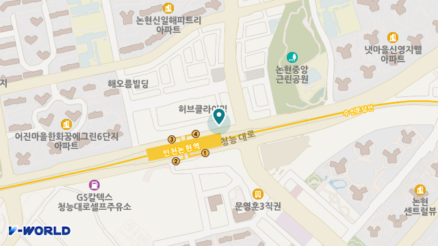 다솜요양원 위치 지도