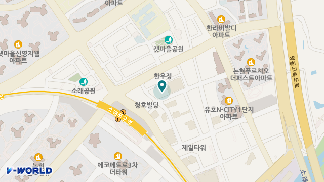 논현명품요양원 위치 지도