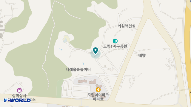 숲재활요양원 위치 지도
