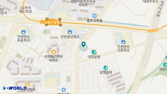 예가온요양원 위치 지도