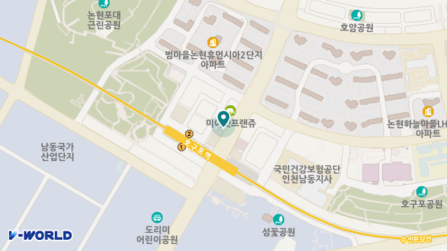 괜찮은요양원 위치 지도