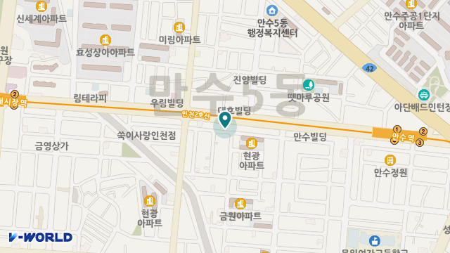 행복한요양원 위치 지도