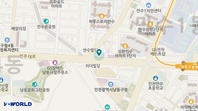 만수무강요양원 위치 지도