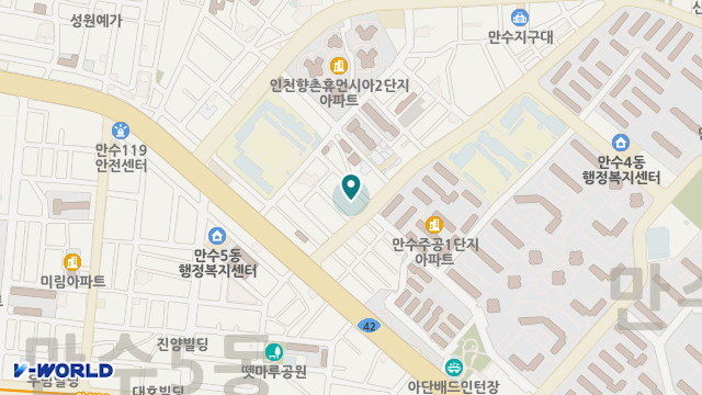 자연노인전문요양원 위치 지도