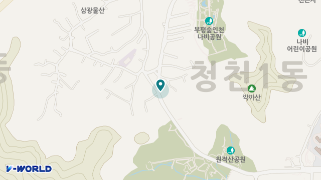 들꽃피는실버요양원 위치 지도