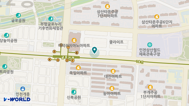 하나실버케어 위치 지도