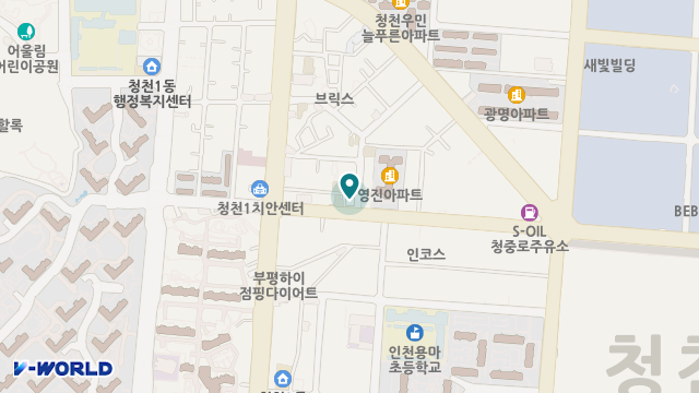 소나무요양원 위치 지도