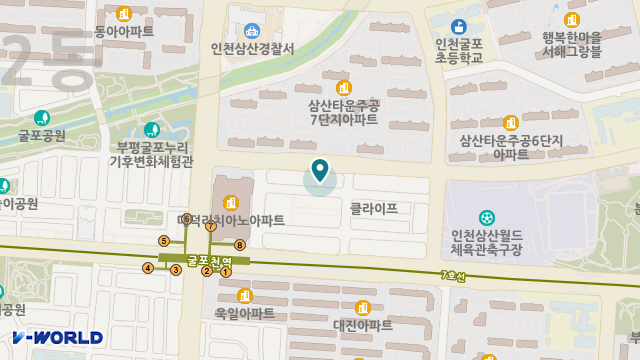 부평어르신요양원 위치 지도