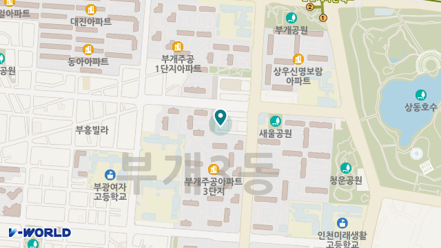 밝은햇살요양원 위치 지도