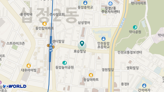 동암샛별요양원 위치 지도