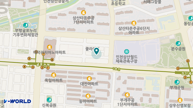 효사랑요양원 1 위치 지도