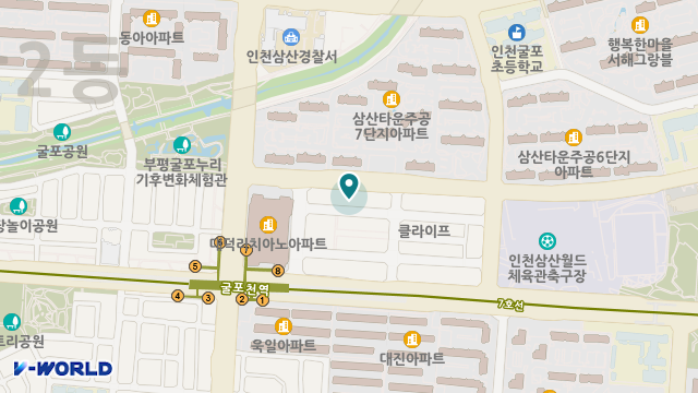 사랑채요양원 위치 지도