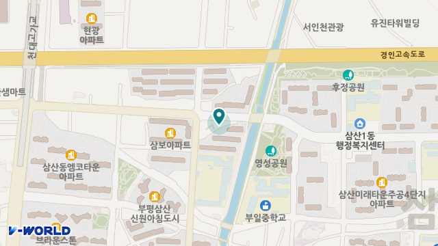 바른요양원 위치 지도